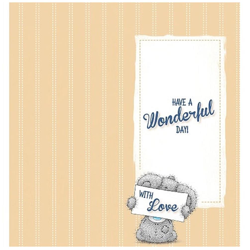 Bear With DAD Letters Me to You Bear Fathers Day Card Extra Image 1